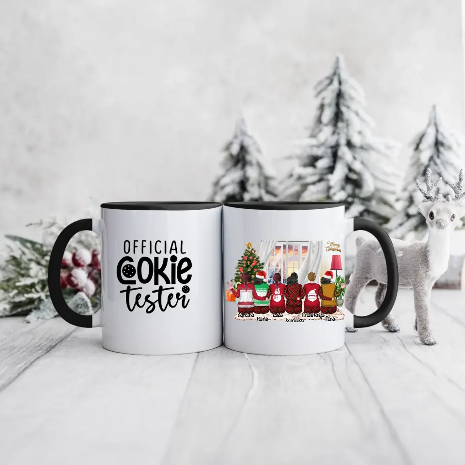 Hrnčeky pre priateľky vianočný 2-6 osoby #5