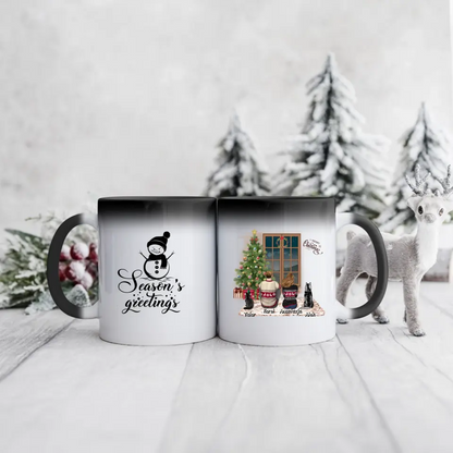 Hrnčeky pre páry vianočný + max 1-2 domáci miláčikovia  #7