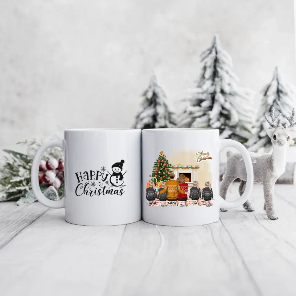 Rodinný hrnček  - 2 dospelé osoby + max 1-4 detí #Vianoce