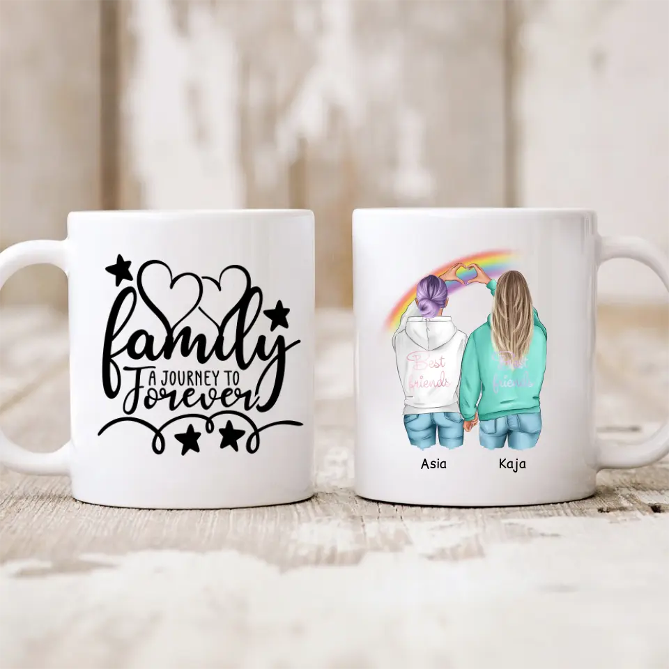 Hrnčeky pre priateľky 2 osoby #8