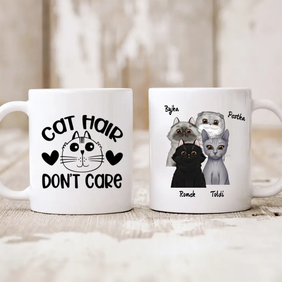 Hrnček s mackom - max. 1-4 mačky