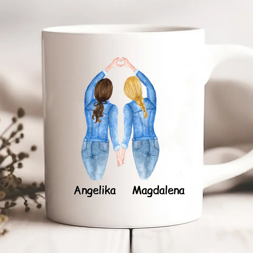 Hrnčeky pre priateľky 2 osoby #12