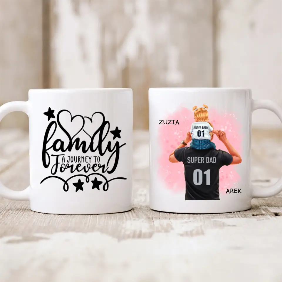 Hrnček pre otca + dcérka #4