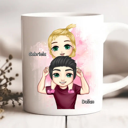 Hrnček pre otca + dcérka #S38