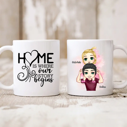 Hrnček pre otca + dcérka #S38