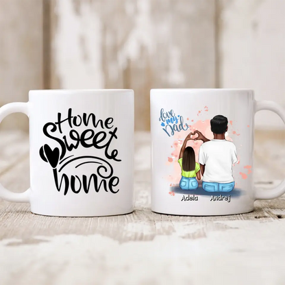 Hrnček pre otca + dcérka #S39