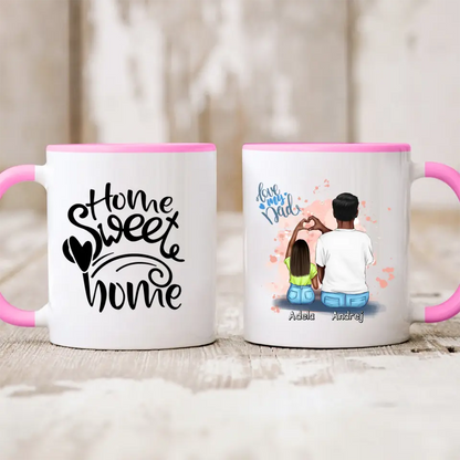 Hrnček pre otca + dcérka #S39