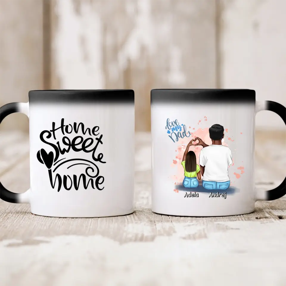 Hrnček pre otca + dcérka #S39