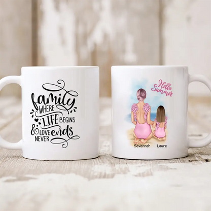 Hrnček mama s dcérou #S42