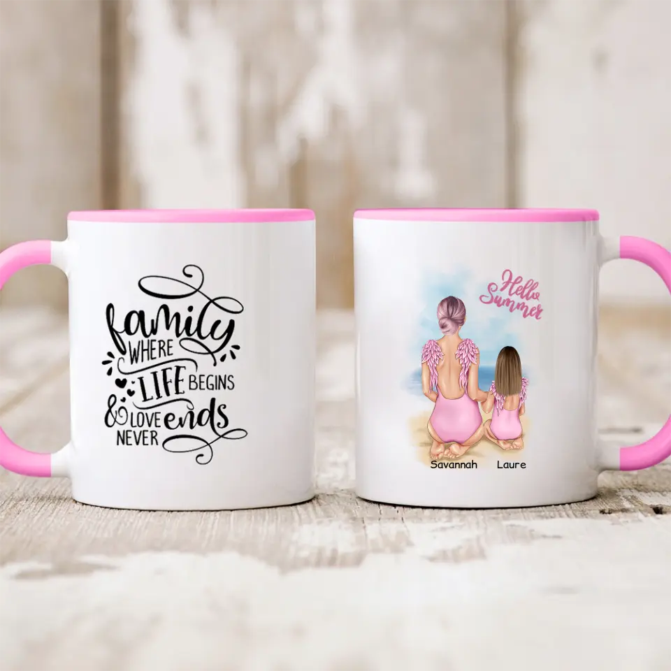 Hrnček mama s dcérou #S42