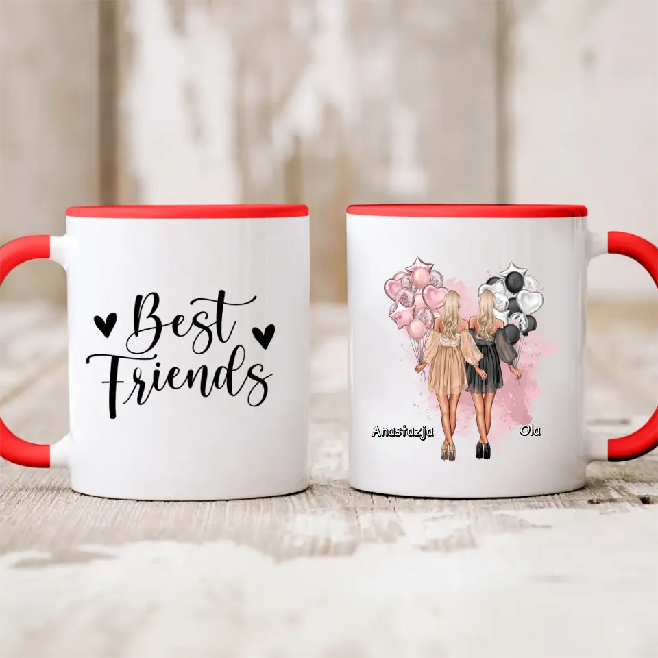 Hrnčeky pre priateľky 1-2 osoby #S2