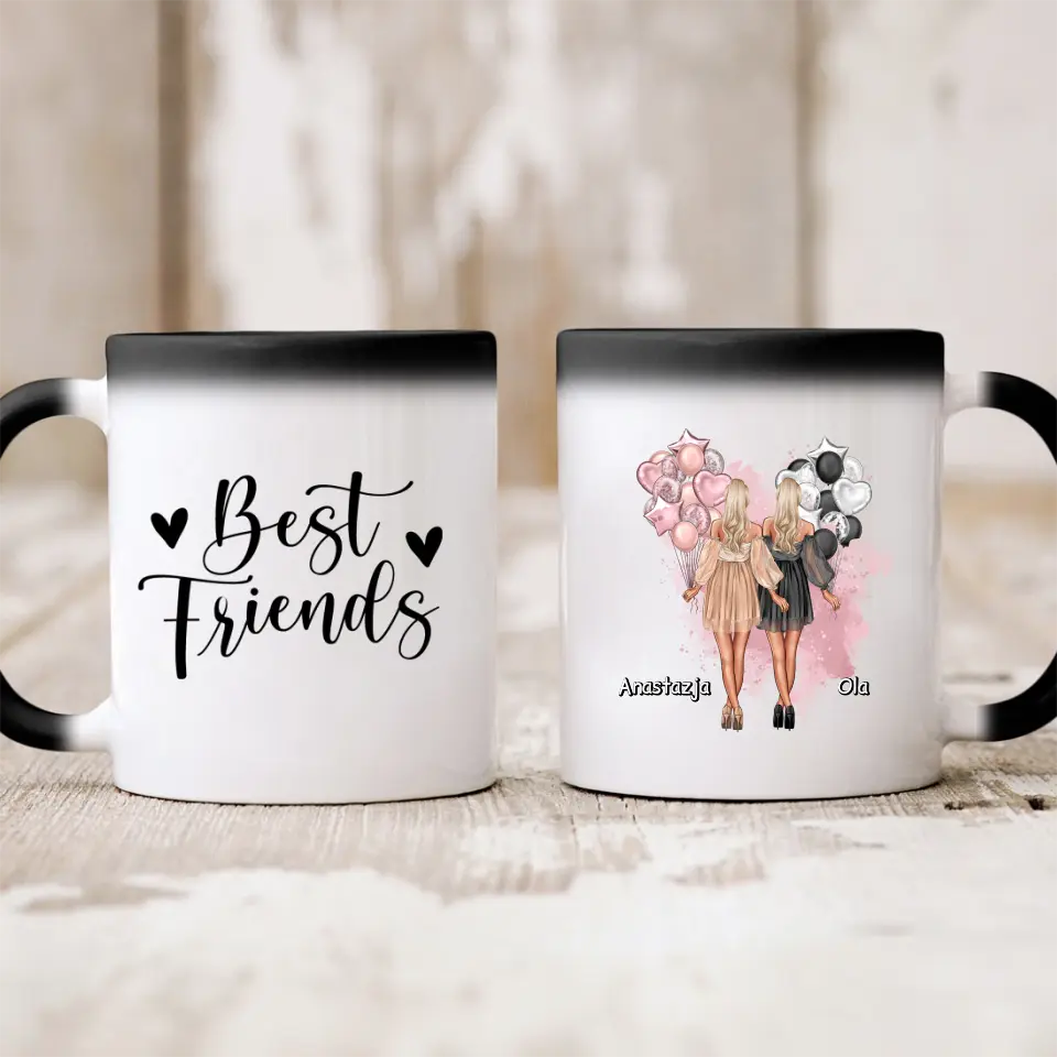 Hrnčeky pre priateľky 1-2 osoby #S2