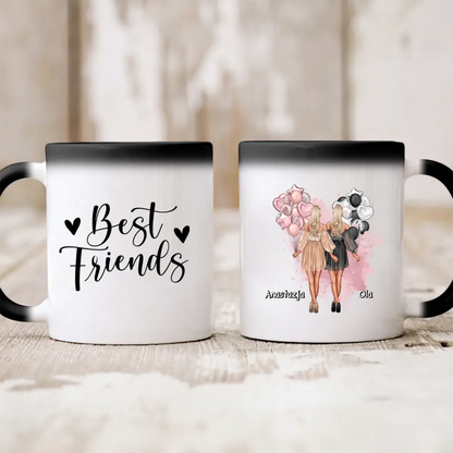 Hrnčeky pre priateľky 1-2 osoby #S2
