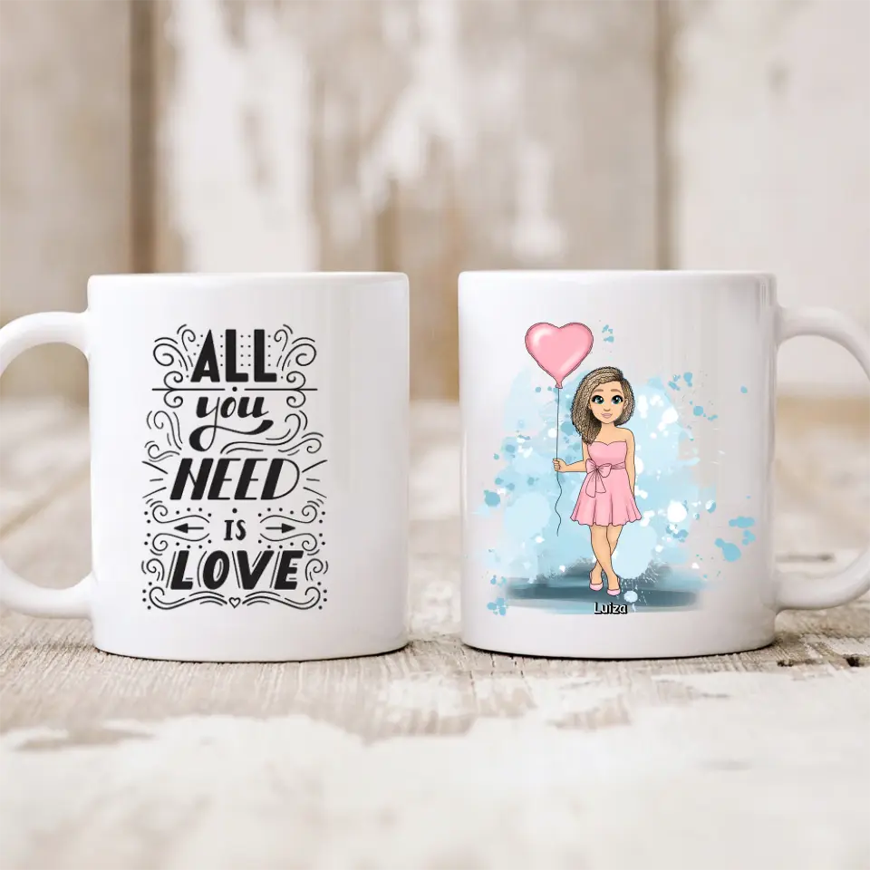 Hrnček pre páry - Žena #S34