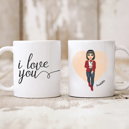 Hrnček pre páry - Žena #S33