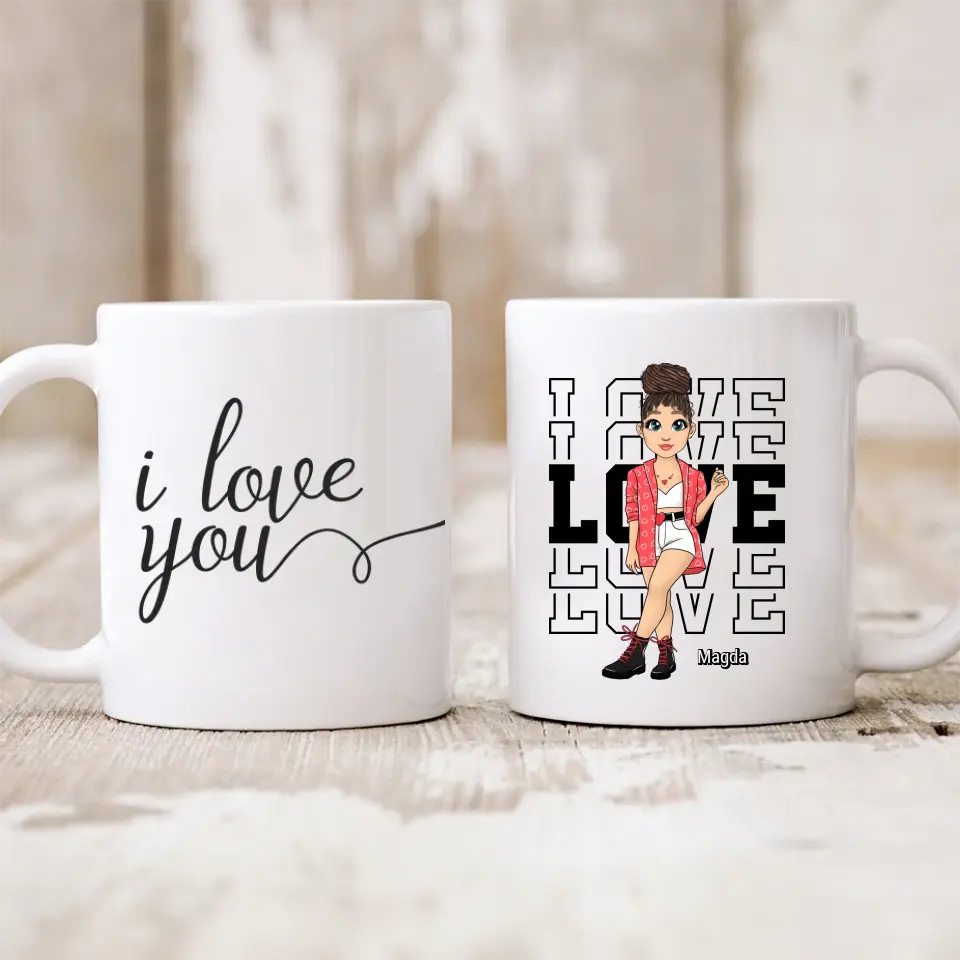 Hrnček pre páry - Žena #S32