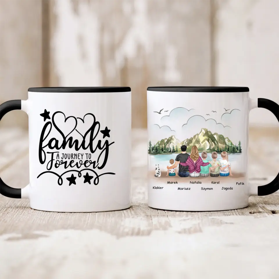 Rodinný hrnček  - 2 dospelé osoby + max 1-4 detí + max 1-2 domáci miláčikovia