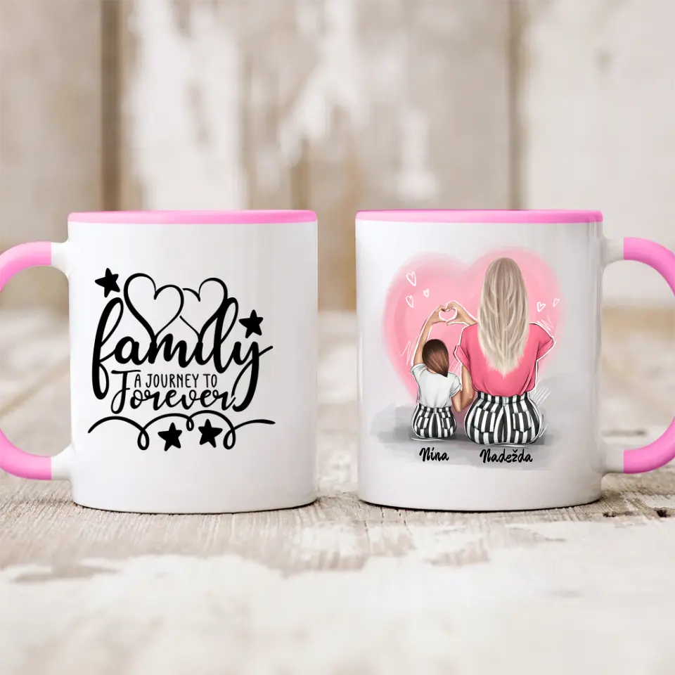 Hrnček mama s dcérou