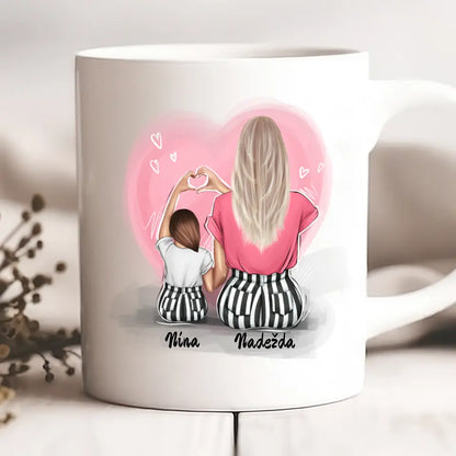 Hrnček mama s dcérou