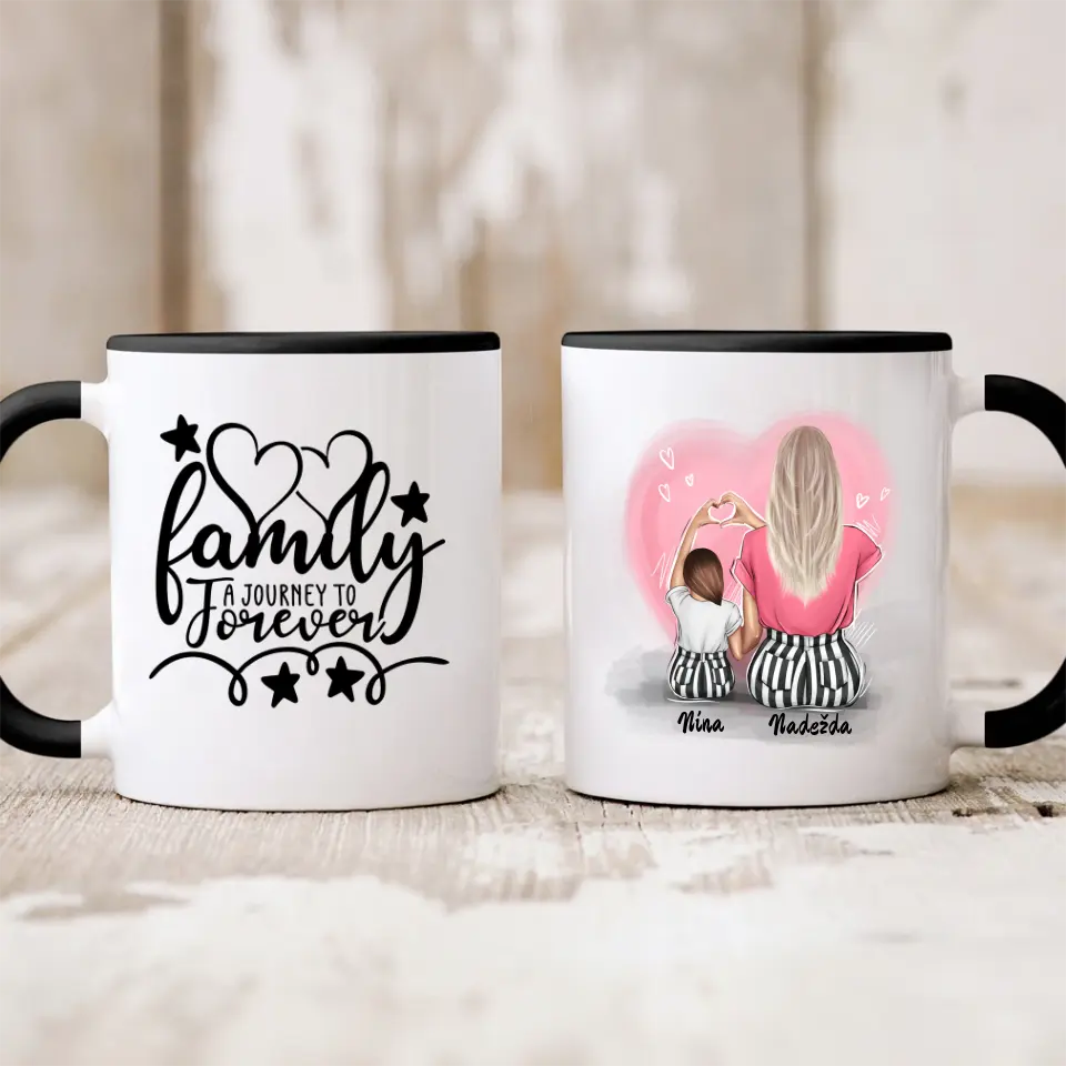 Hrnček mama s dcérou