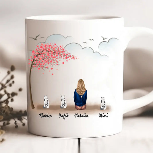 Hrnček so zvieratkom 1 osoba + 1-3 domáci miláčikovia