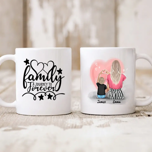 Hrnček mama so synom #S38