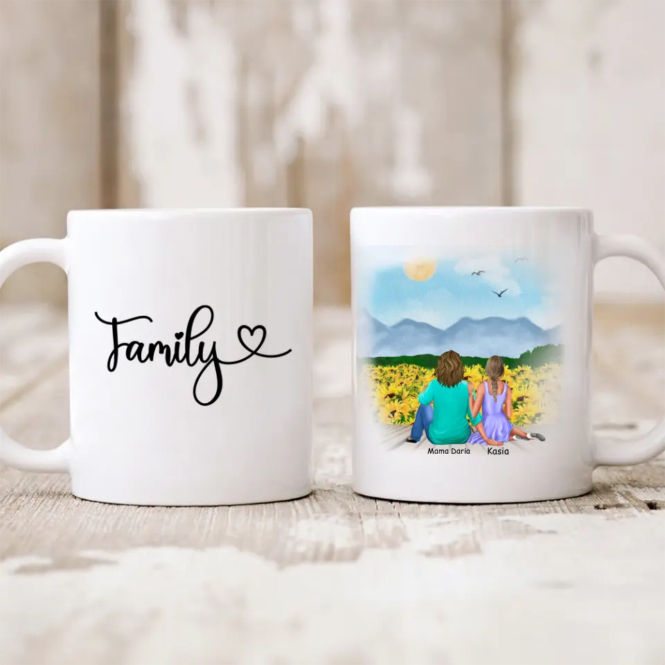 Hrnček mama s dcérou #S11