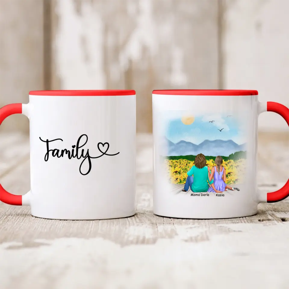 Hrnček mama s dcérou #S11