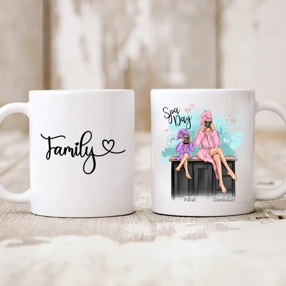 Hrnček mama s dcérou #S10