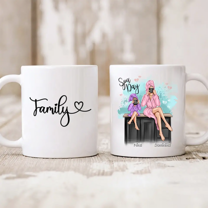 Hrnček mama s dcérou #S10