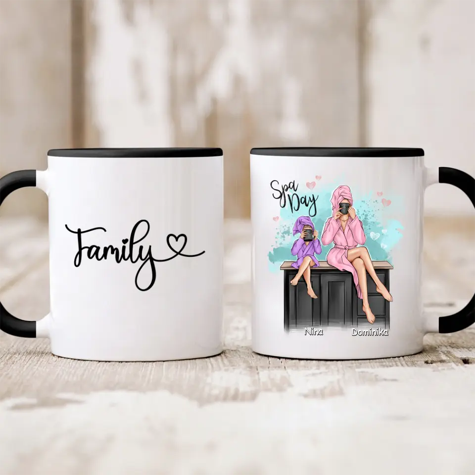 Hrnček mama s dcérou #S10