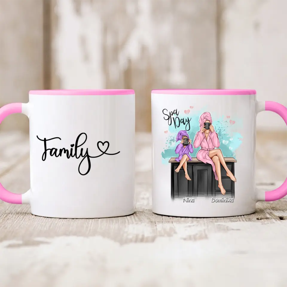 Hrnček mama s dcérou #S10