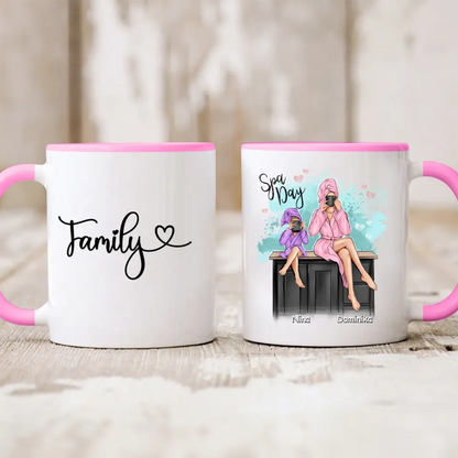 Hrnček mama s dcérou #S10