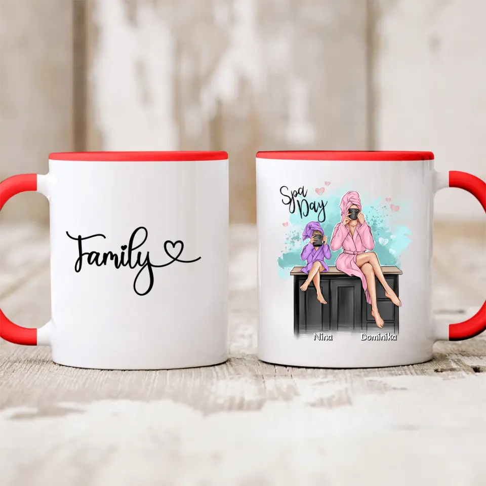 Hrnček mama s dcérou #S10