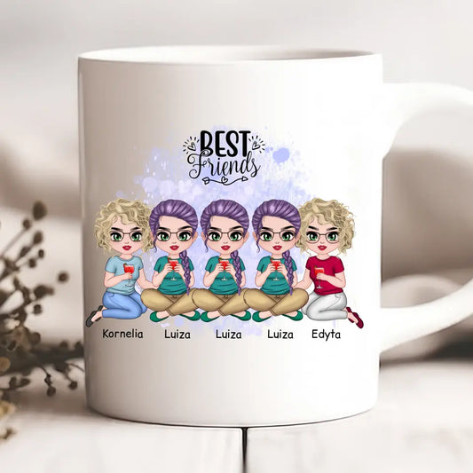 Hrnčeky pre priateľky 1-5 osoby #SK21