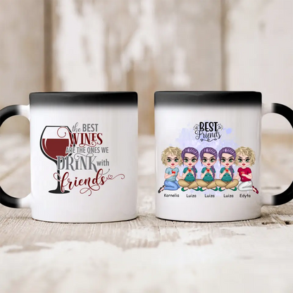 Hrnčeky pre priateľky 1-5 osoby #SK21