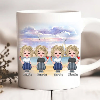 Hrnčeky pre priateľky 1-4 osoby #S5