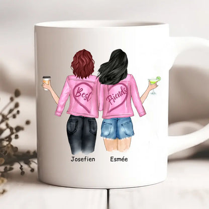 Hrnčeky pre priateľky 2 osoby #S43