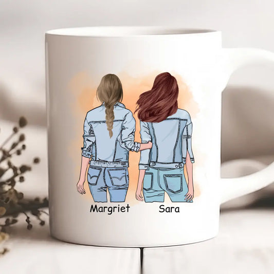 Hrnčeky pre priateľky 2 osoby #S41