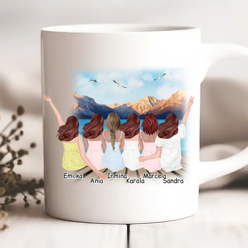 Hrnčeky pre priateľky max. 1-6 osoby #S1