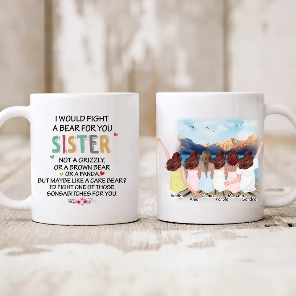 Hrnčeky pre priateľky max. 1-6 osoby #S1