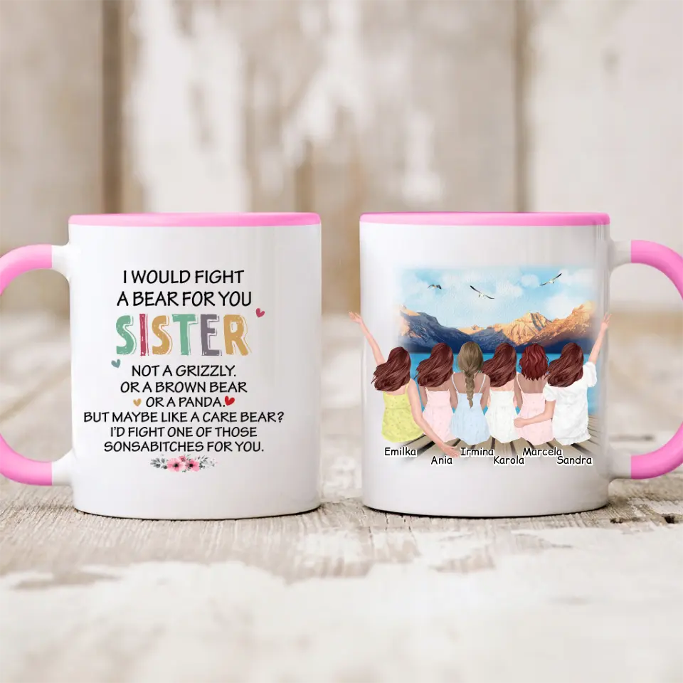 Hrnčeky pre priateľky max. 1-6 osoby #S1