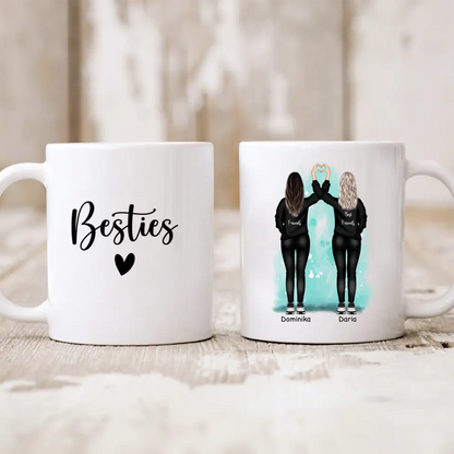 Hrnčeky pre priateľky 2 osoby #S22