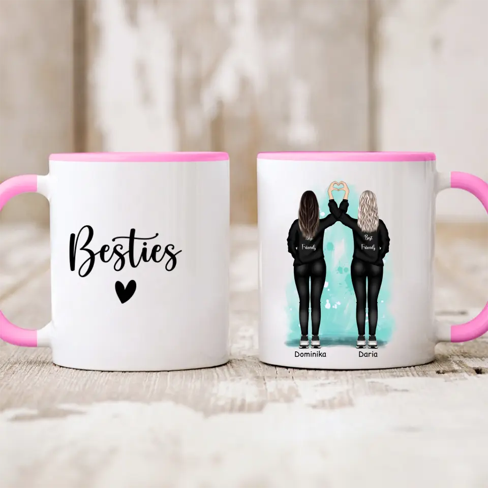 Hrnčeky pre priateľky 2 osoby #S22