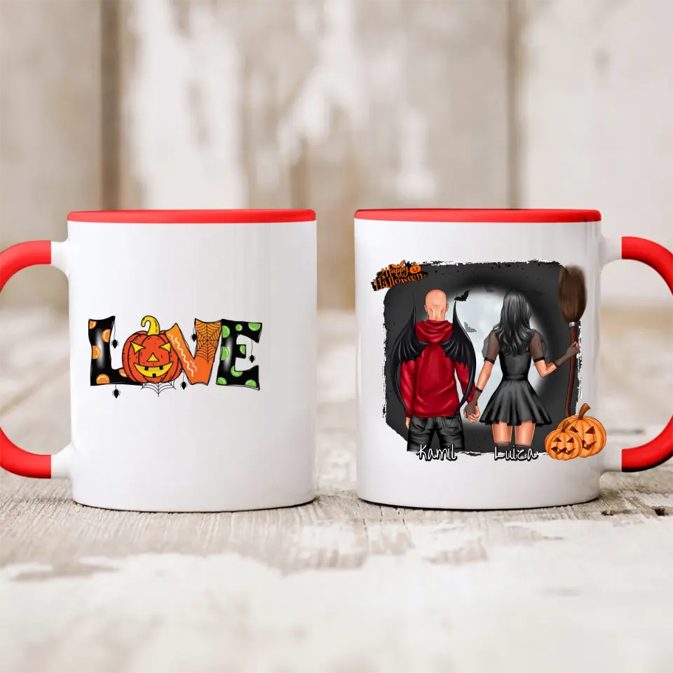 Hrnček pre páry - Halloween #5