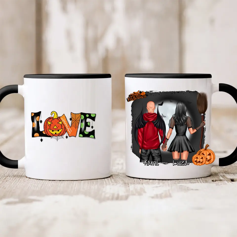 Hrnček pre páry - Halloween #5