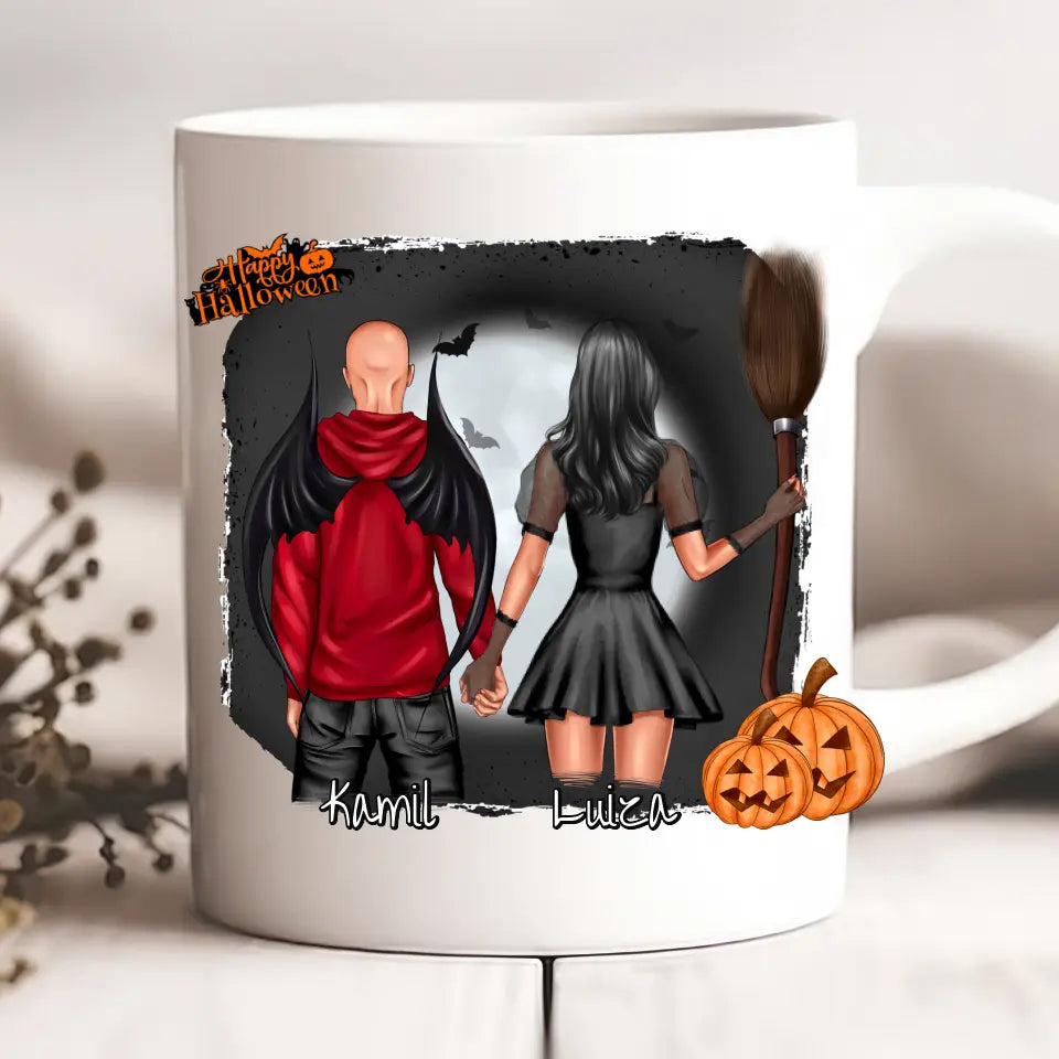 Hrnček pre páry - Halloween #5