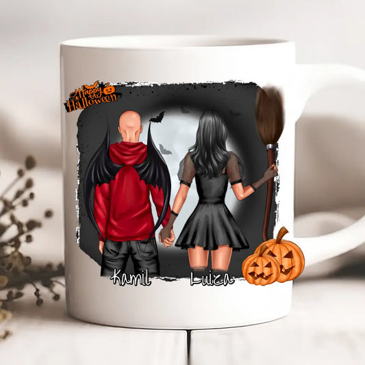 Hrnček pre páry - Halloween #5