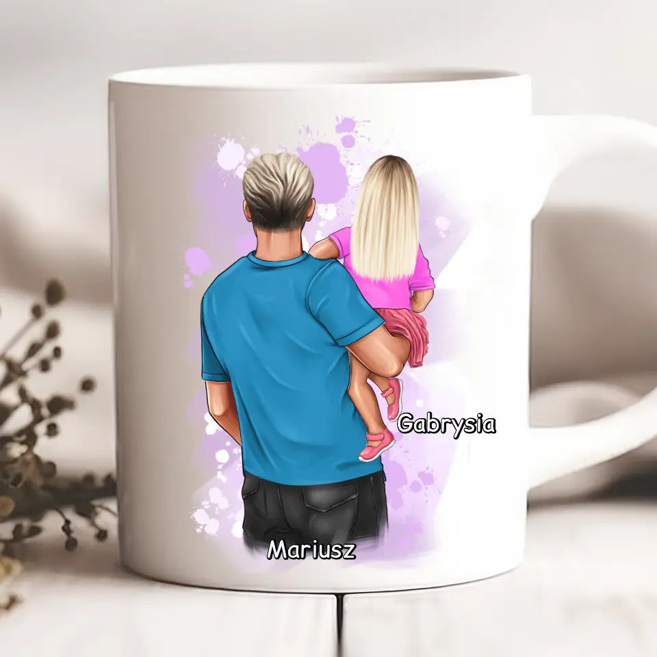 Hrnček pre otca + dcérka #16