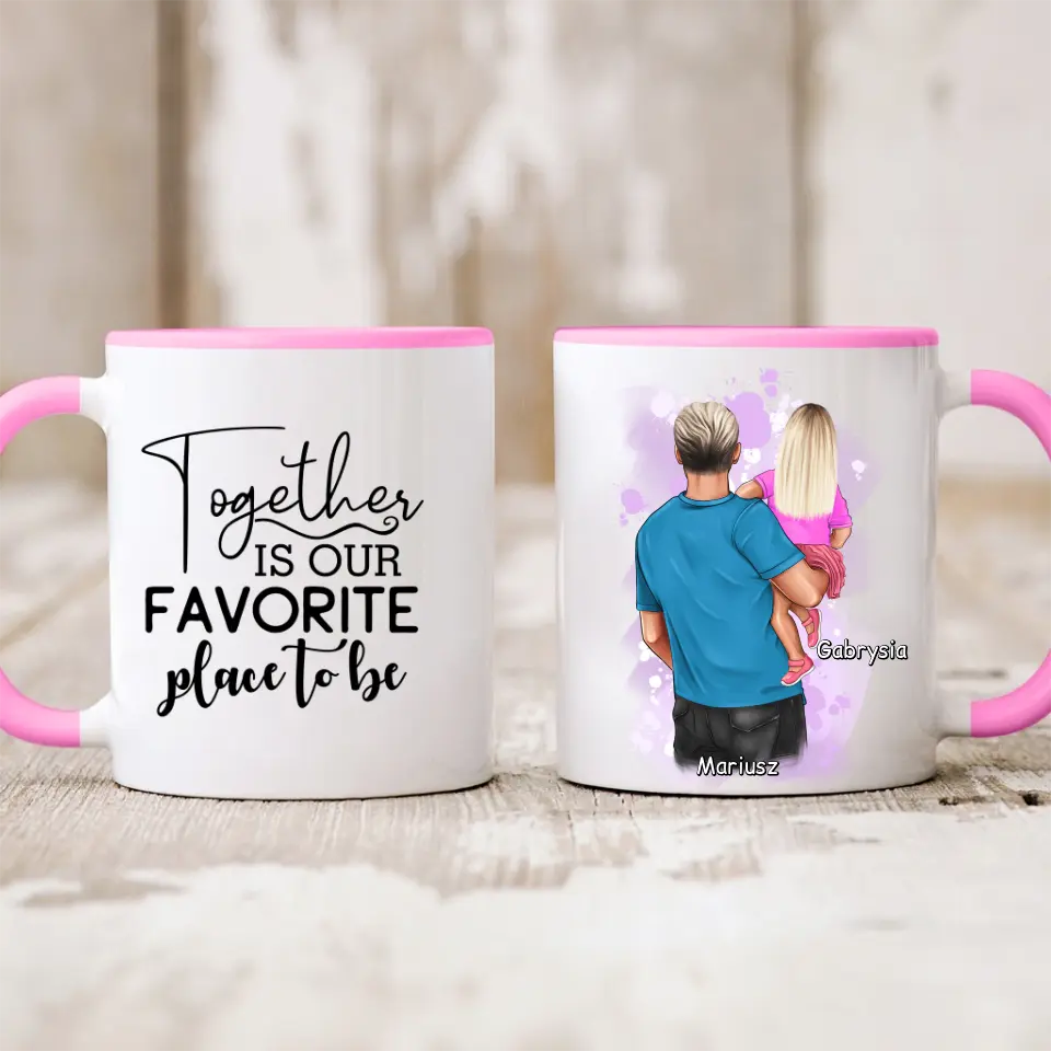 Hrnček pre otca + dcérka #16